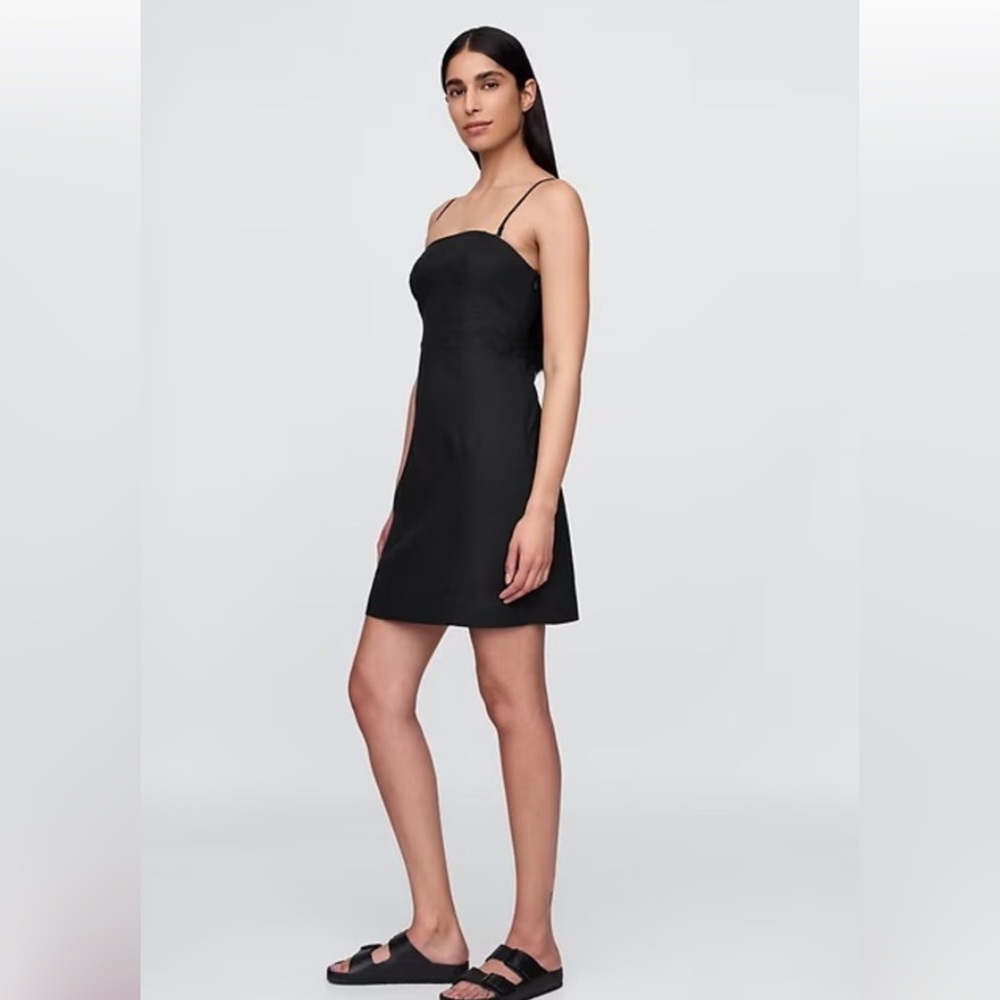 NWT Gap linen mini dress, size S petite